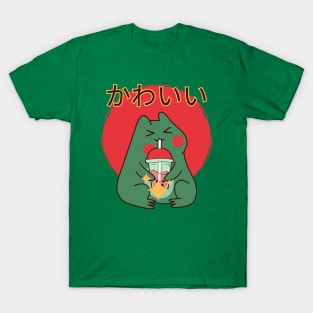 Kawaii Boba Frog T-Shirt